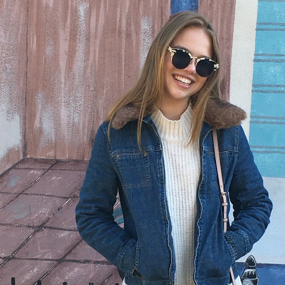 Jones New York Blue Denim Jacket